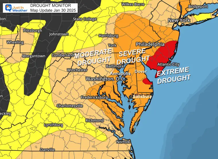 January 30 drought monitor update