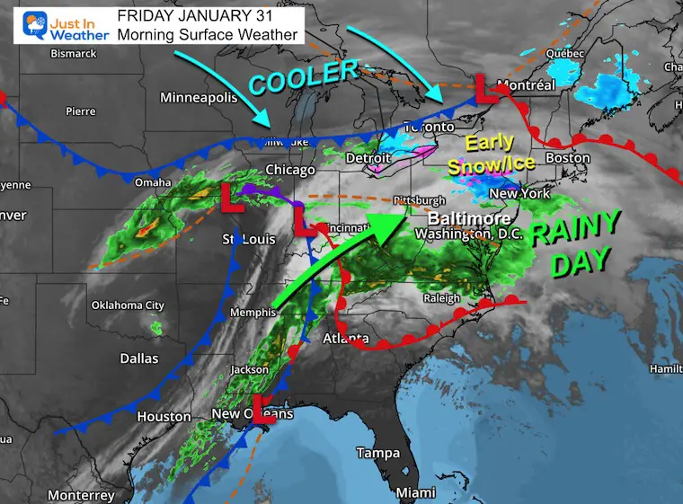 January 31 weather rain storm rain Friday