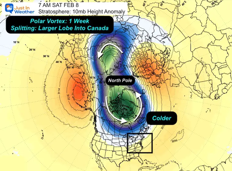 February 1 weather polar vortex week 1
