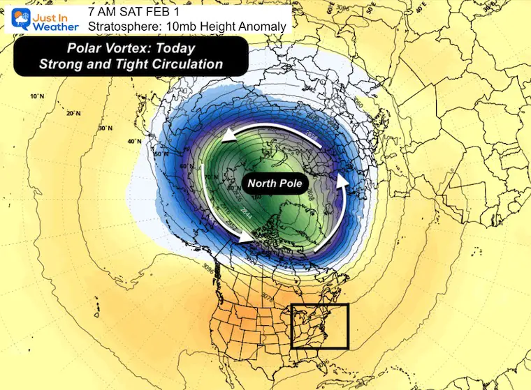 February 1 weather polar vortex today