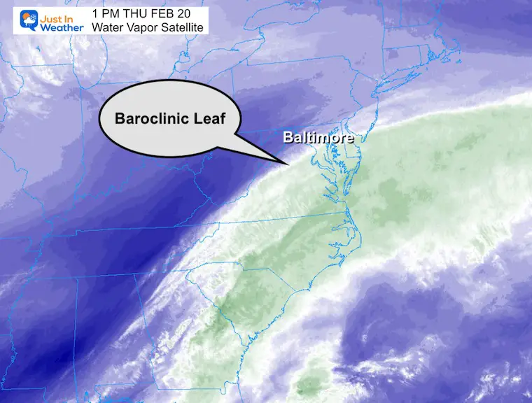 February 19 weather storm satellite baroclinic leaf