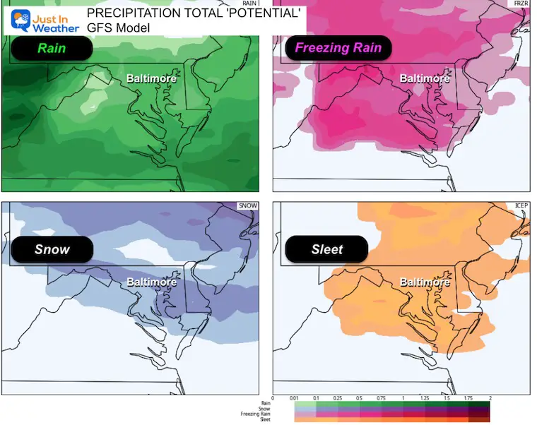 2. February winter weather icipitation 4 panel