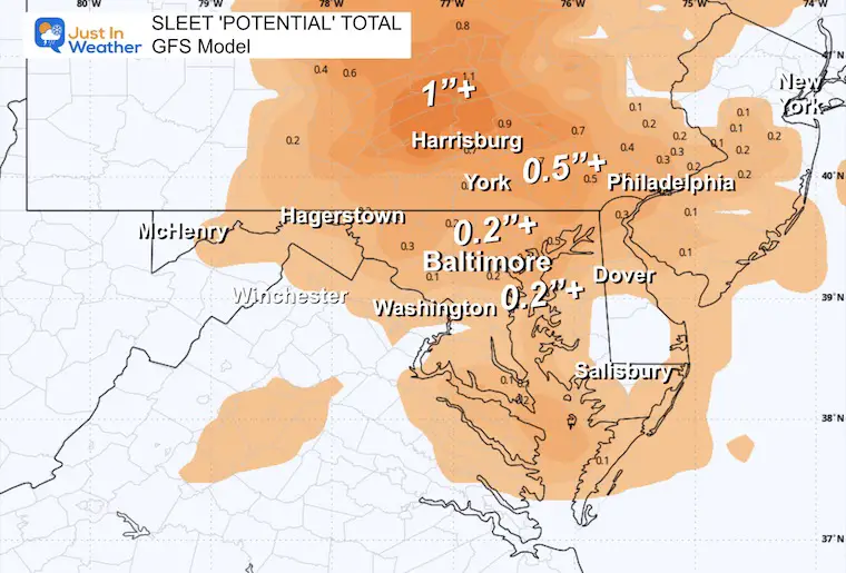 February 4 weather storm total sleet