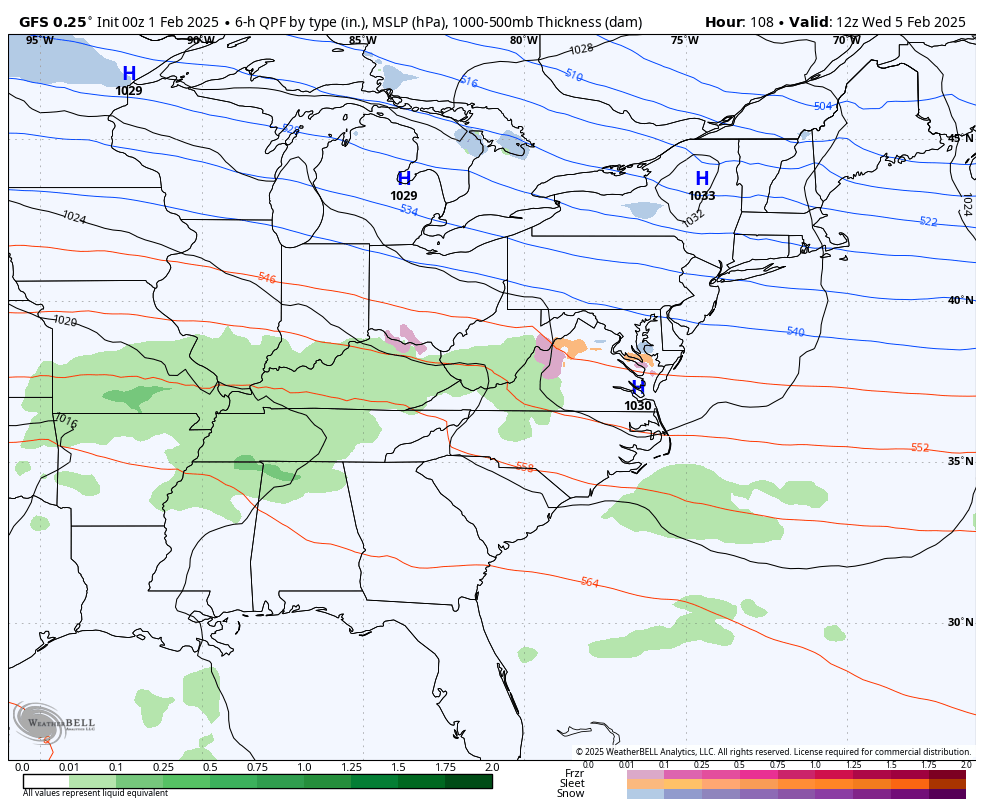 February 1 weather ice storm forecast