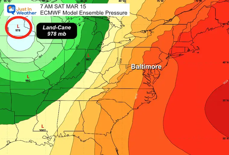 March 11 weather storm Saturday morning