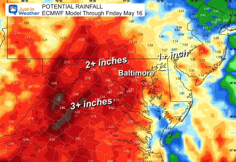 May 10 weather rain total forecast 