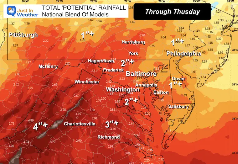 May 12 weather rain forecast total