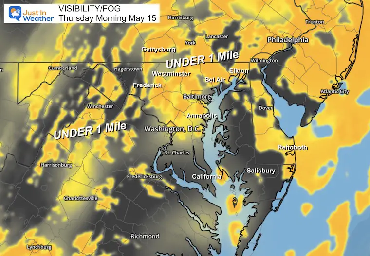 May 15 weather visibility fog