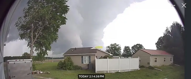 May 16 storm cloud Georgetown DE
