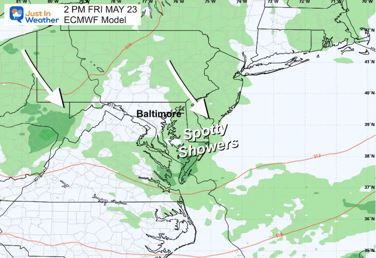 May 19 weather rain storm forecast Friday