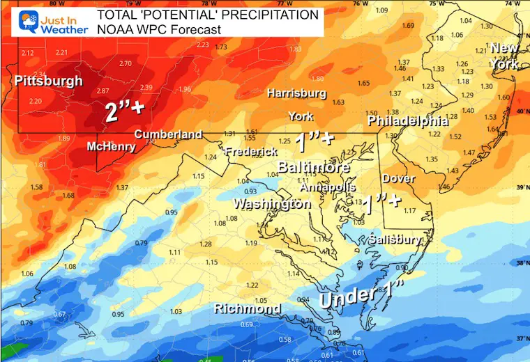 May 20 Rain Total Forecast Update