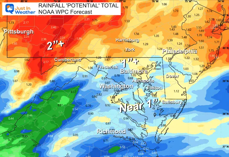 May 21 weather rain total forecast