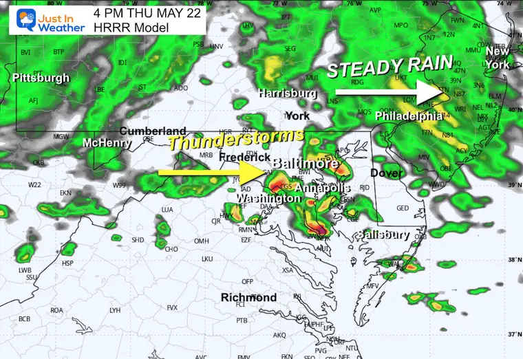May 22 Weather storm rain radar Forecast afternoon