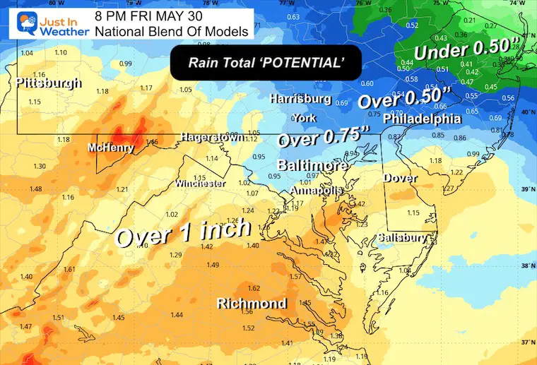 May 26 weather rain forecast today