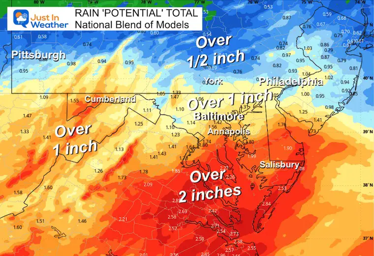May 27 weather rain total forecast