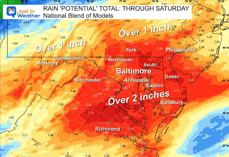May 28 weather rain forecast total