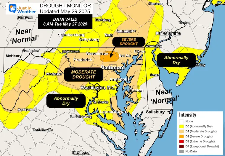 May 29 weather Drought Monitor