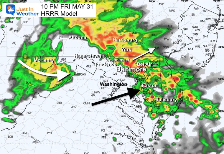 May 30 Updated radar tornado Friday 10 PM