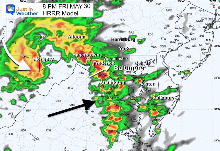 May 30 Updated radar tornado Friday 8 PM
