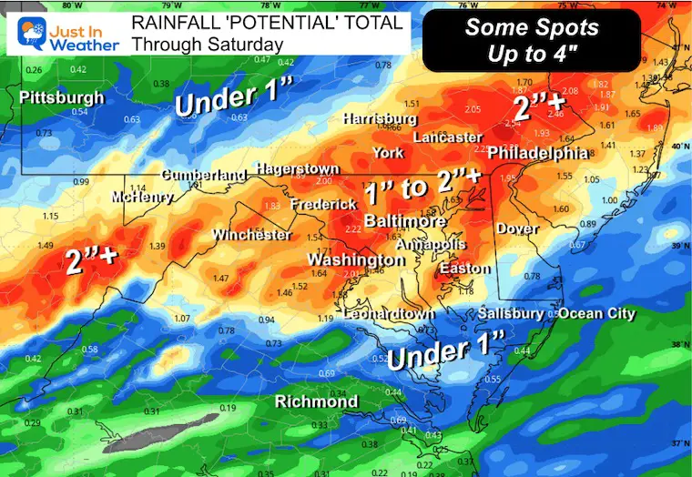 May 30 weather rain forecast total
