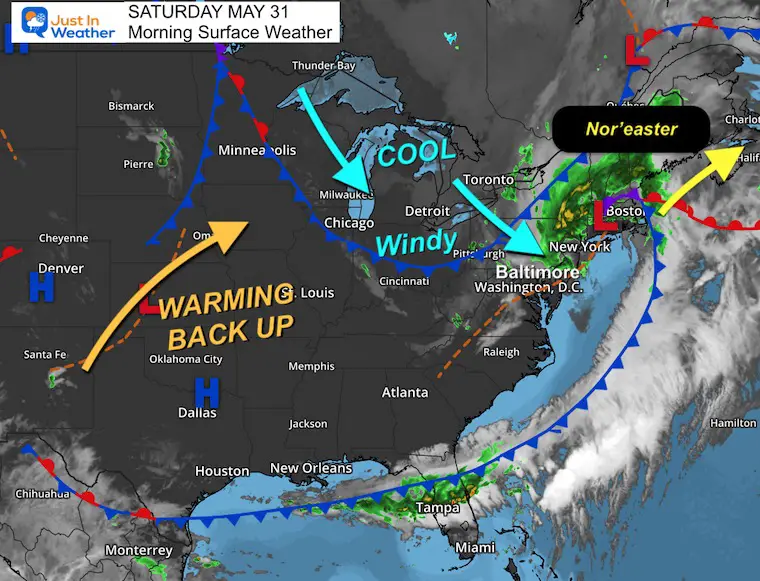 May 30 weather Saturday morning