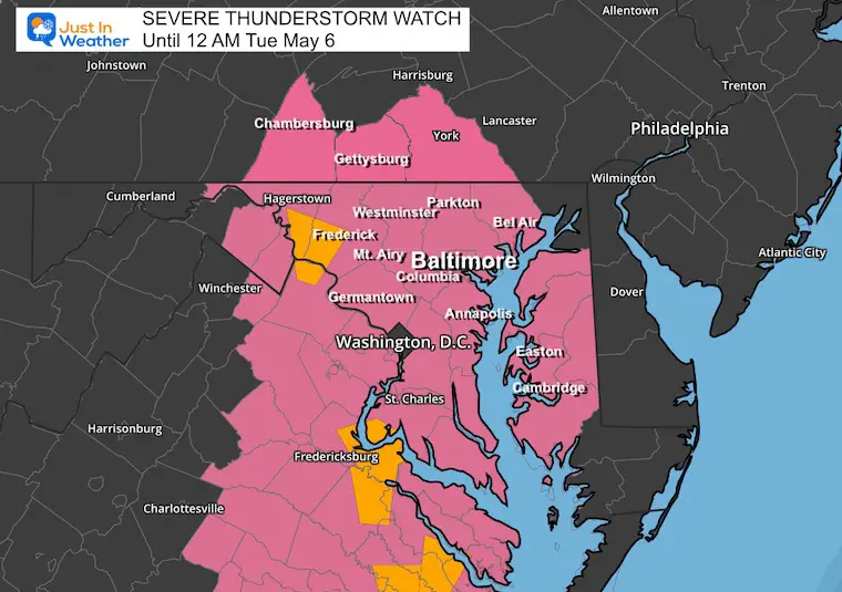 May 5 Severe Thunderstorm Watch
