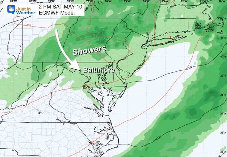 May 5 weather storm rain forecast Saturday