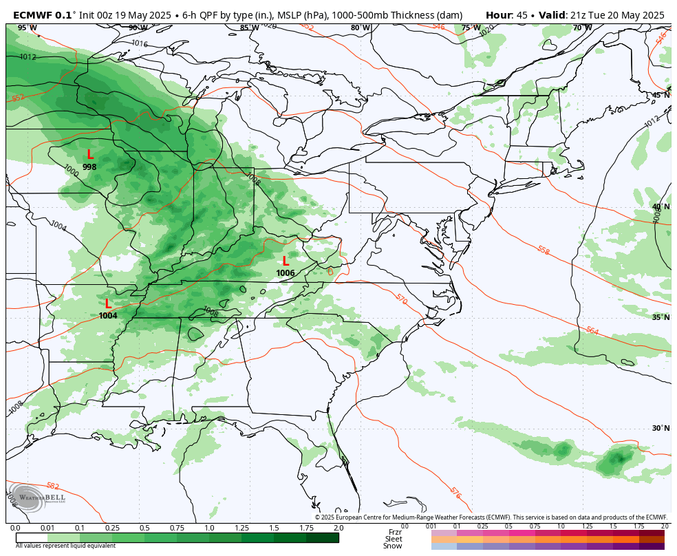 May 19 weather rain storm forecast