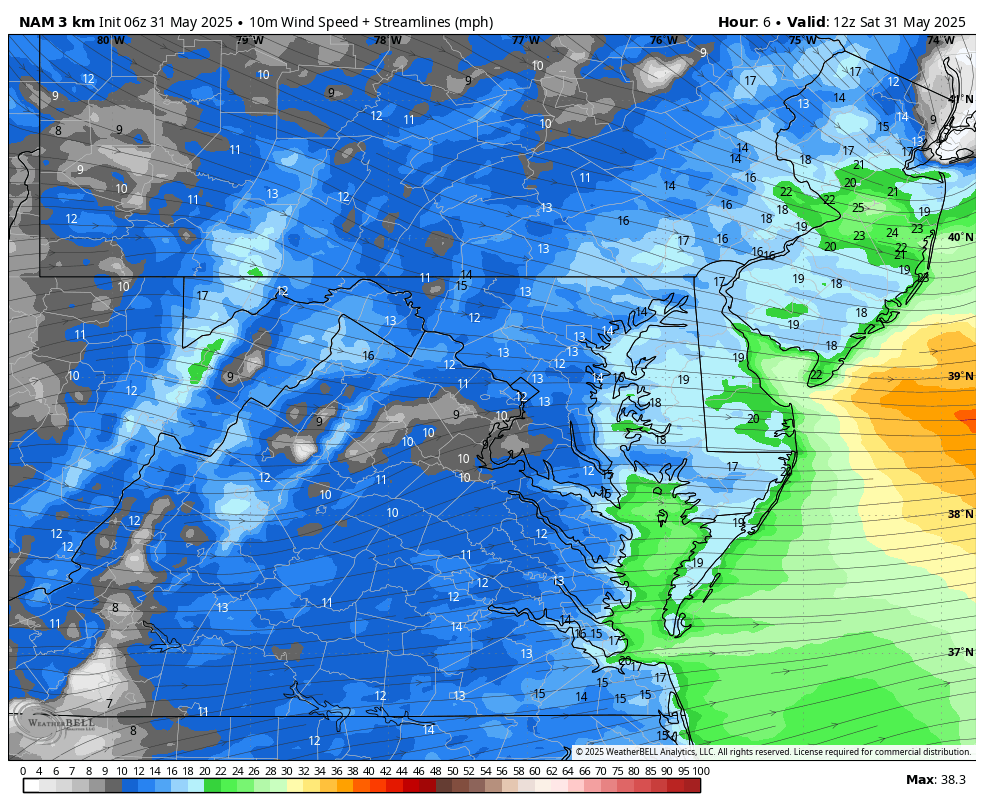 May 31 weather wind forecast