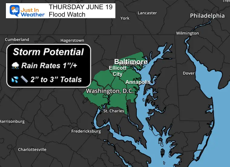 June 19 weather flood watch