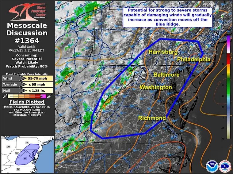 Jine 19 Severe Storm Discussion