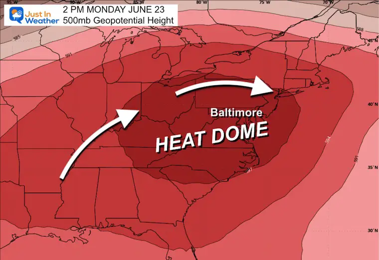 June 23 Heat Dome Monday