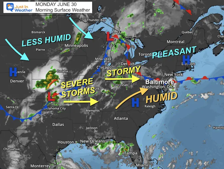 June 30 weather storm Monday morning