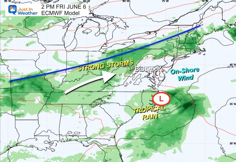 June 4 weather rain storm Friday
