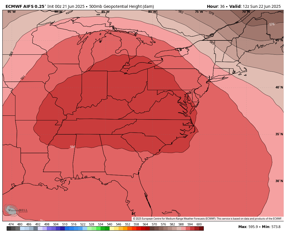 June 21 weather heat dome jet stream