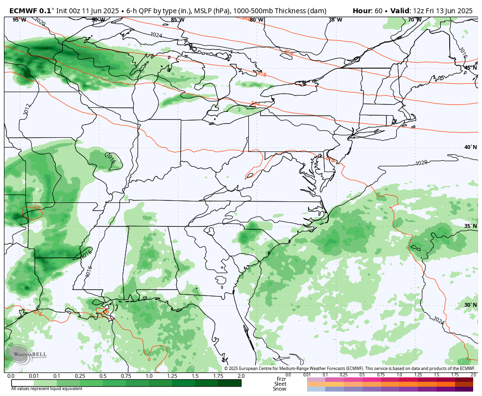 June 11 weather storm forecast weekend