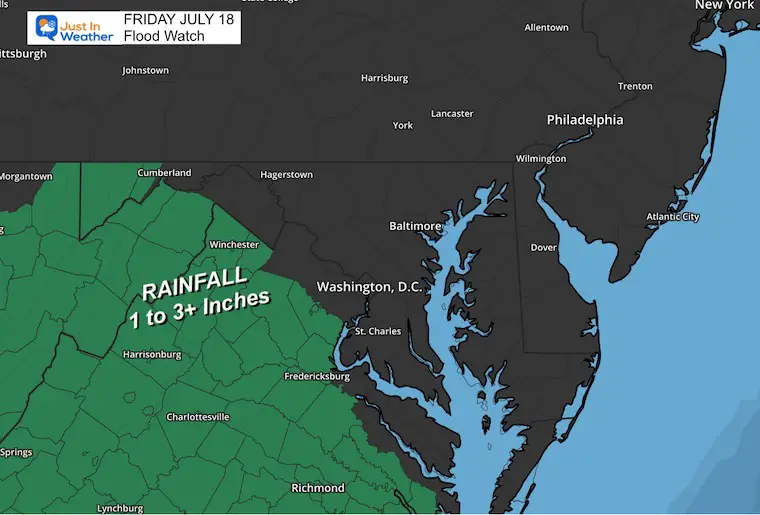July 18 NOAA Flood Watch