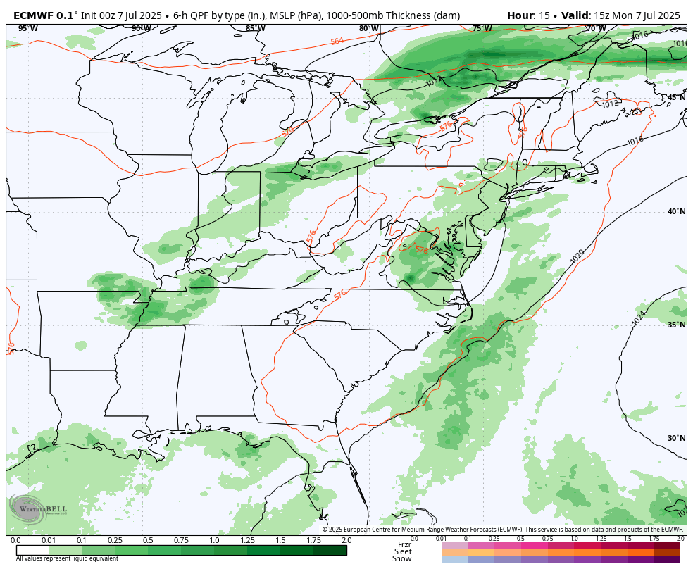 July 7 weather storm forecast this week