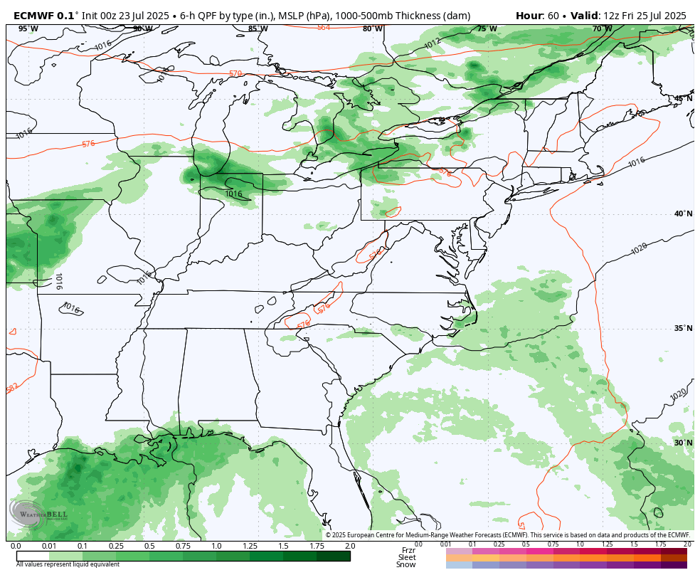 July 23 weather forecast weekend storms