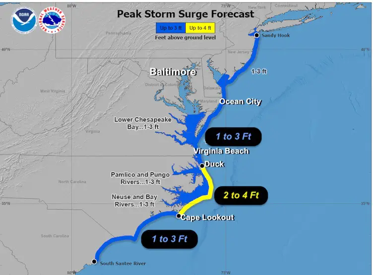 August 21 Hurricane Erin Rip Currents