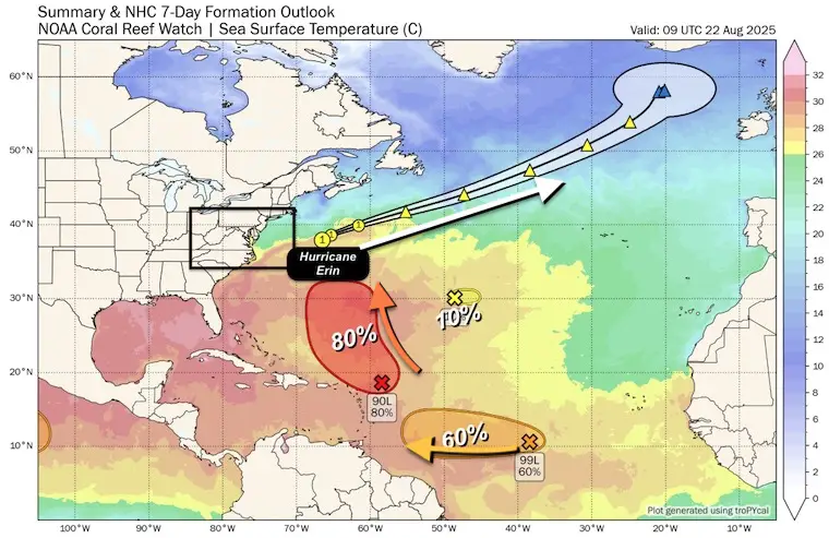 August 22 Tropical Weather Outlook Atlantic