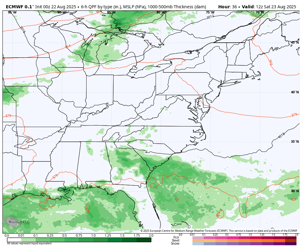 August 22 weather storm forecast map animation