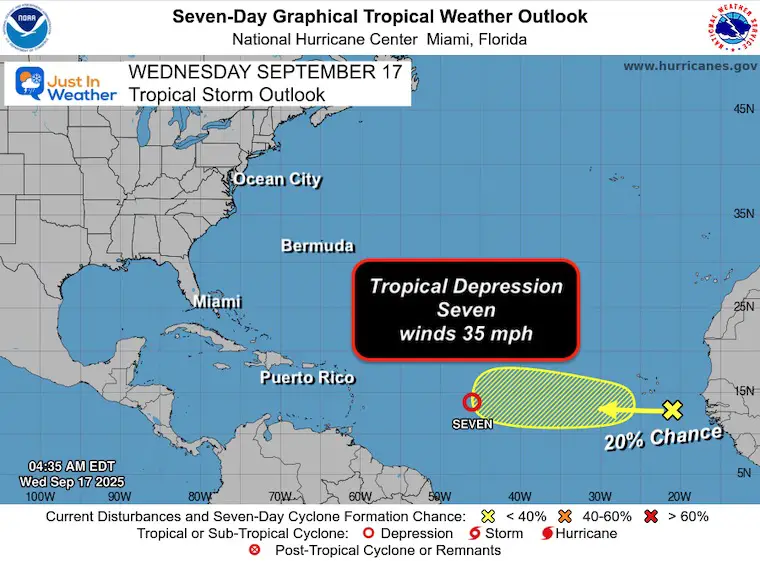 September 17 tropical Atlantic storm outlook
