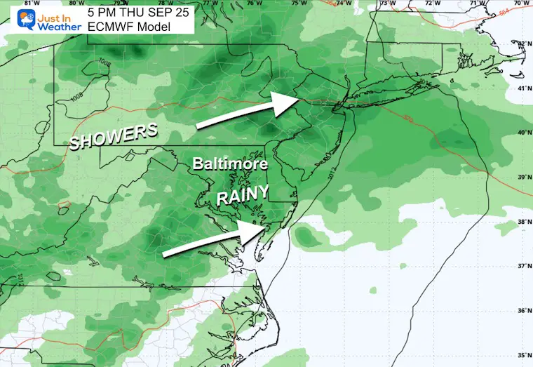 September 20 weather storm rain forecast Thursday