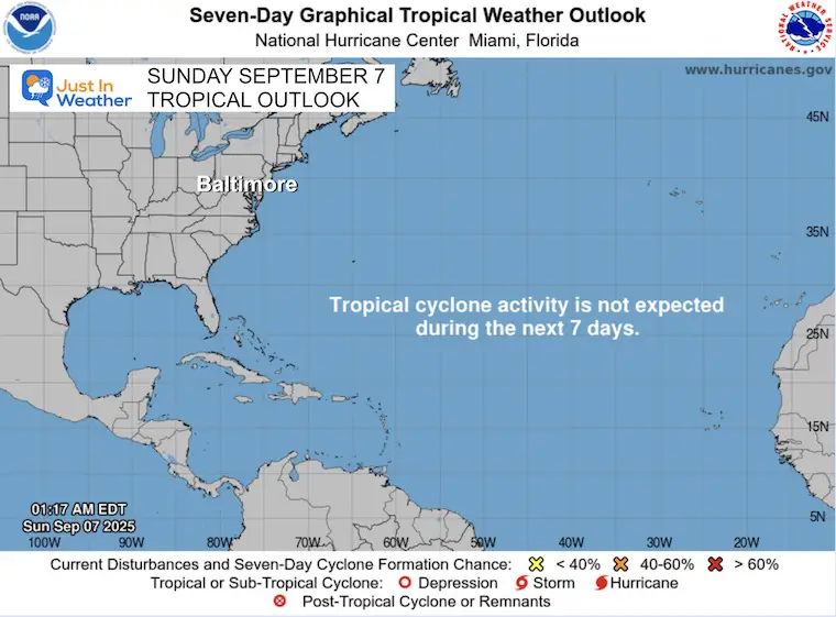 September 7 weather Tropical Outlook National Hurricane Center