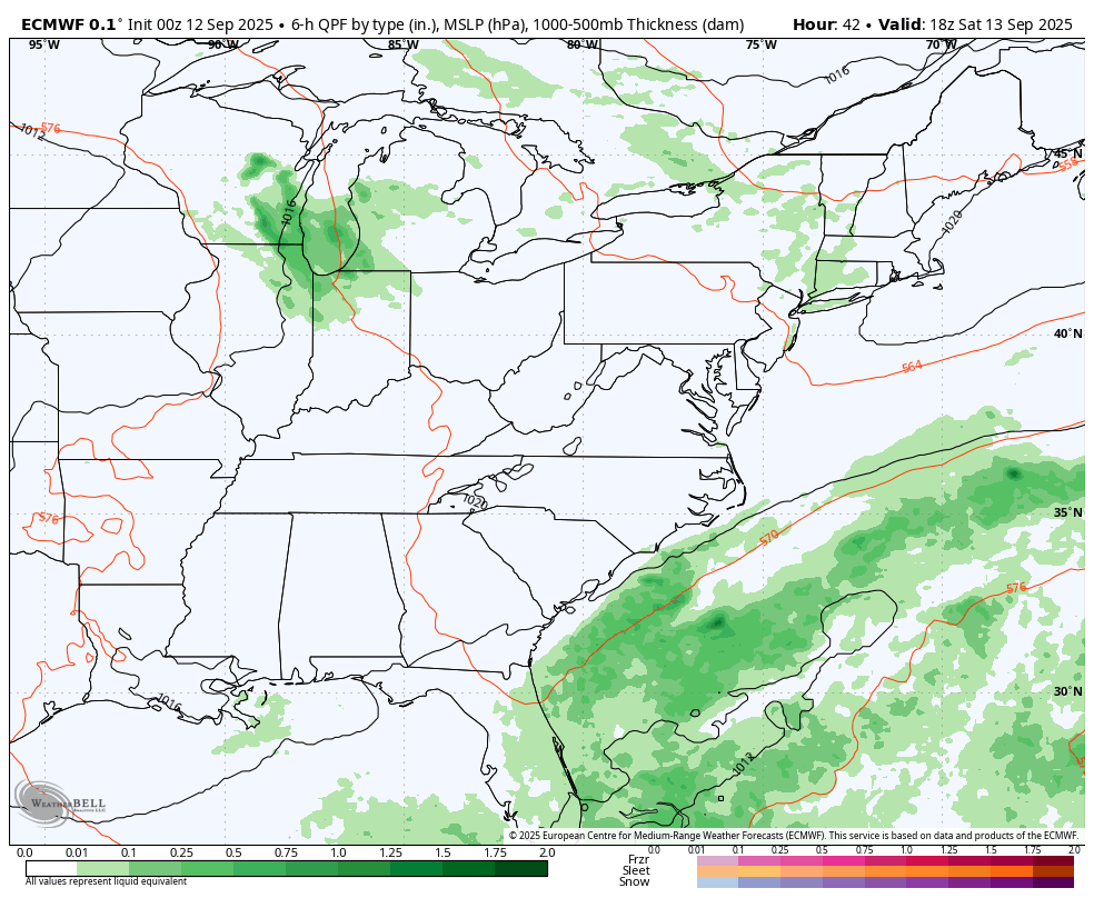 September 12 weather storm forecast rain