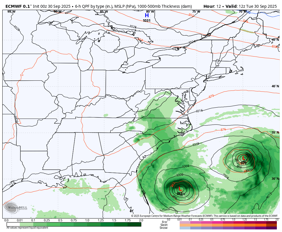 September 30 weather forecast hurricane humberto and imelda