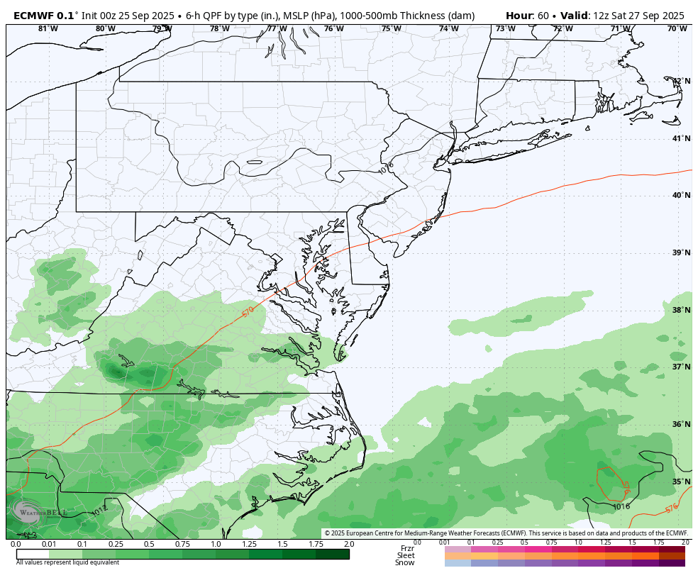 September 25 weather weekend rain