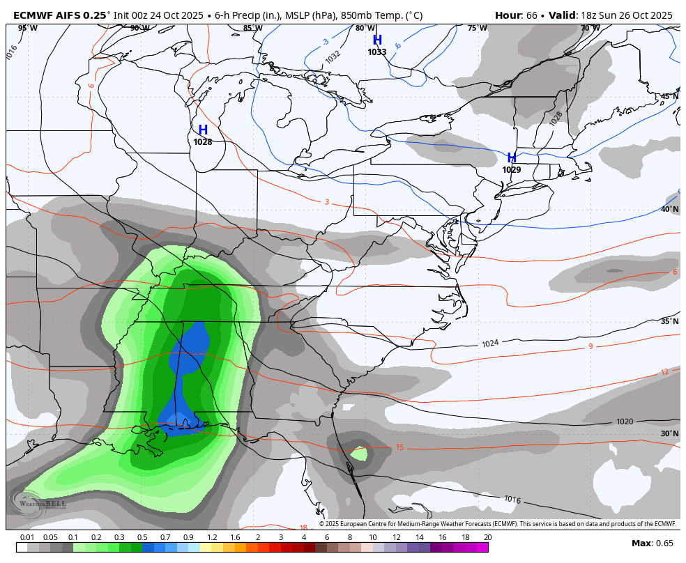 October 24 weather storm forecast 