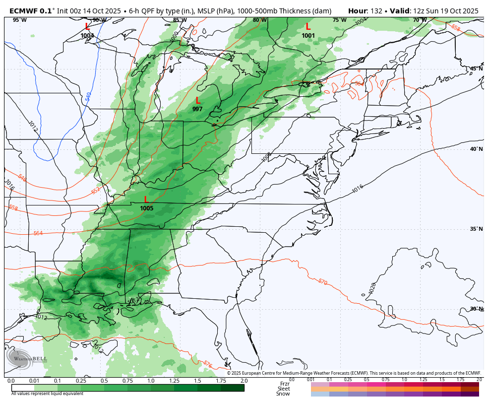 October 14 weather storm forecast weekend